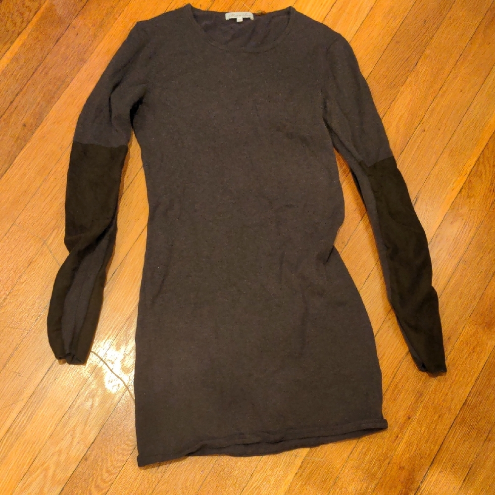 Classy Brown Long Sleeve Dress